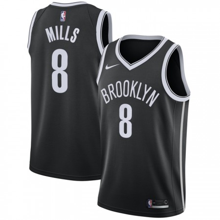 Dres Brooklyn Nets Patty Mills 8 Nike 2022-23 Icon Edition Crno Swingman